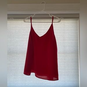 Cotton On - Red tank - size M